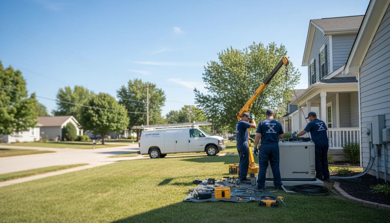 Generator Installation in North Evans, NY near me